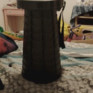 Stools/seat that spins to a circle size to put away